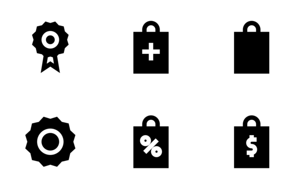 shopping  commerce black