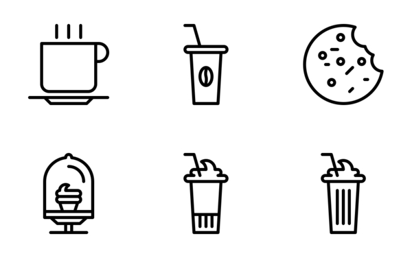 Coffee shop line Coffee shop line