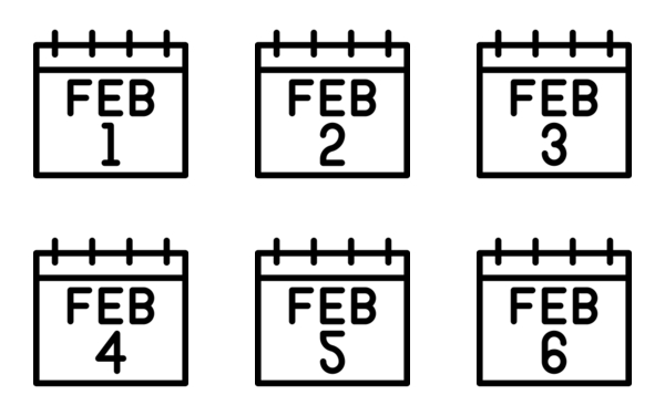 calendar of february