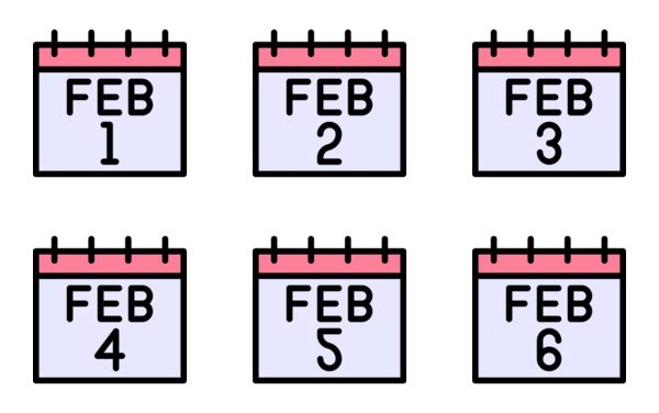 calendar of february