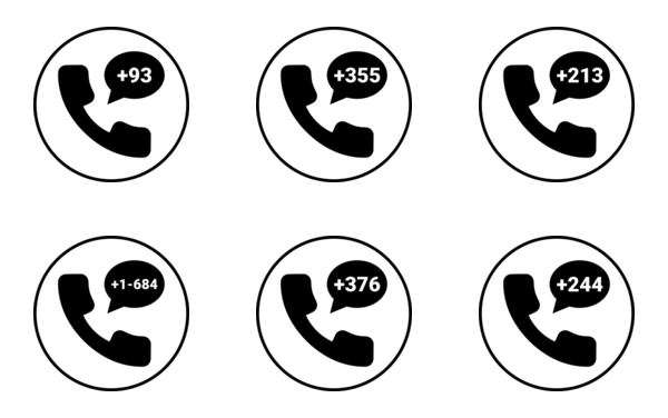 country dial code