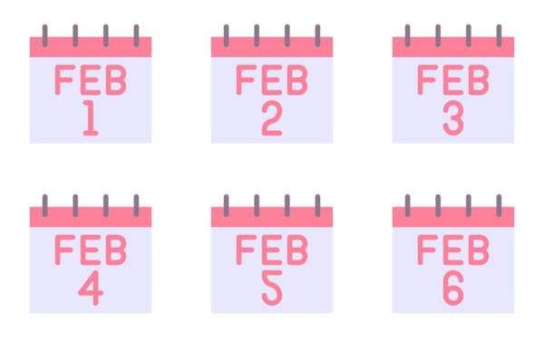 calendar of february