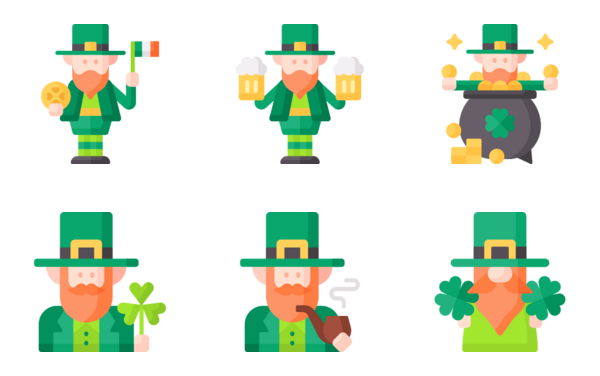 St Patricks Day Characters