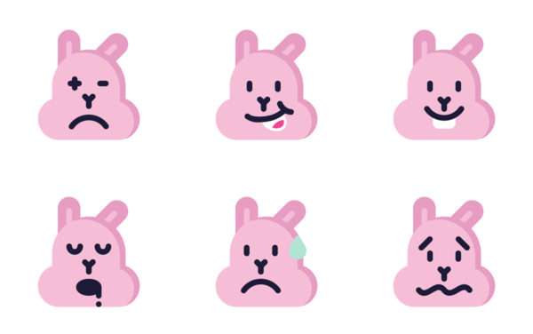 emoticon rabbit