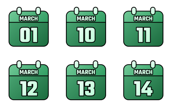 calendar of march