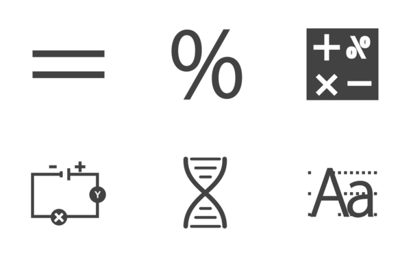 education  science glyph