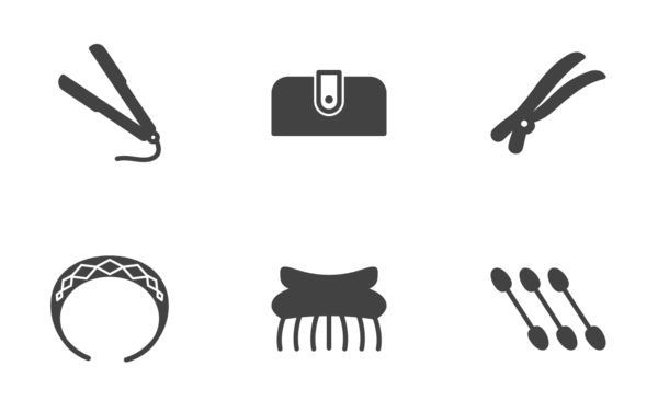 makeup  accessories glyph