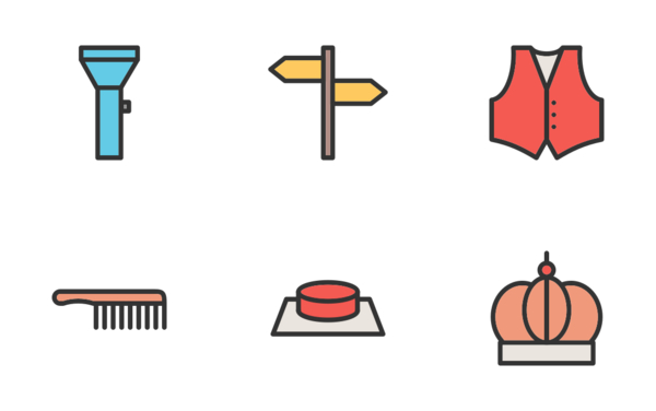 objects filled line objects filled line