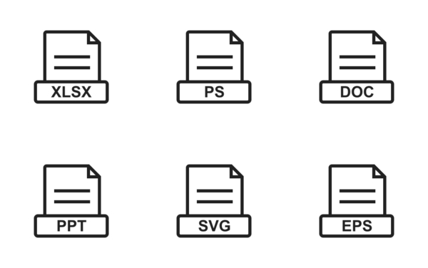 file formats line