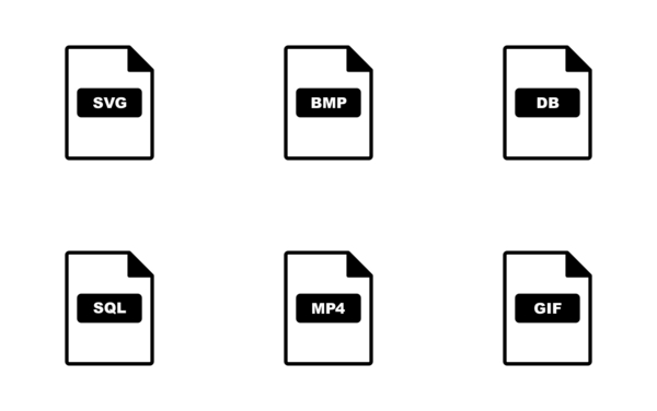 file formats glyph