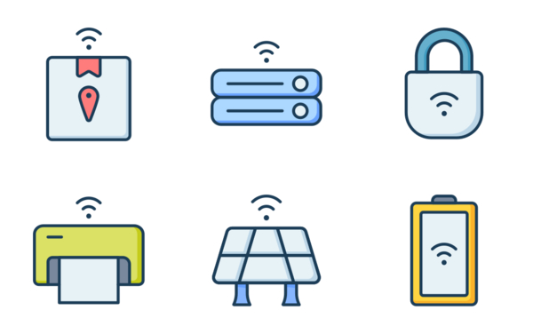 internet of things filled line