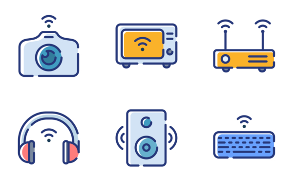 internet of things dashed line