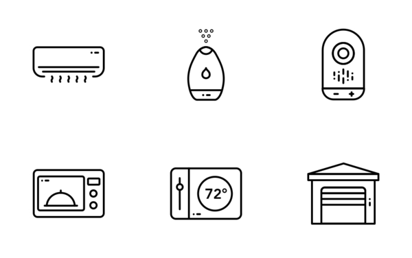 smart home iot outline