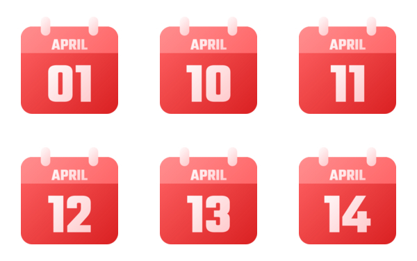 calendar of april