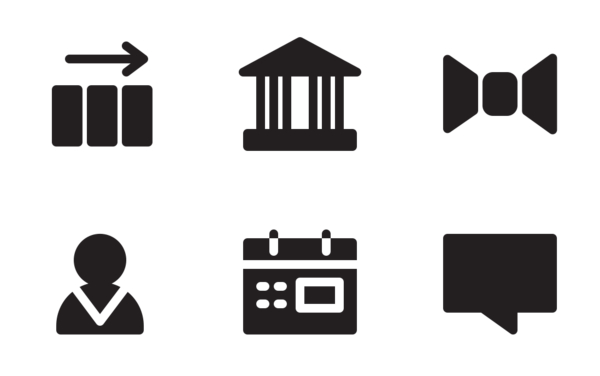 business finance glyph