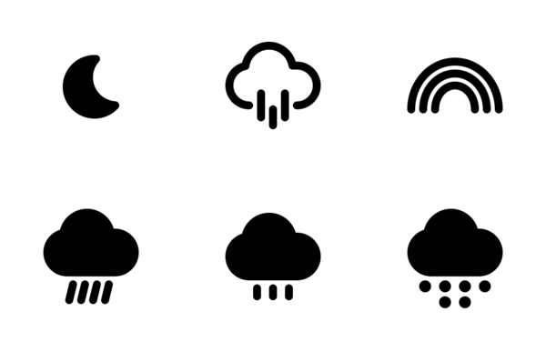 weather glyph