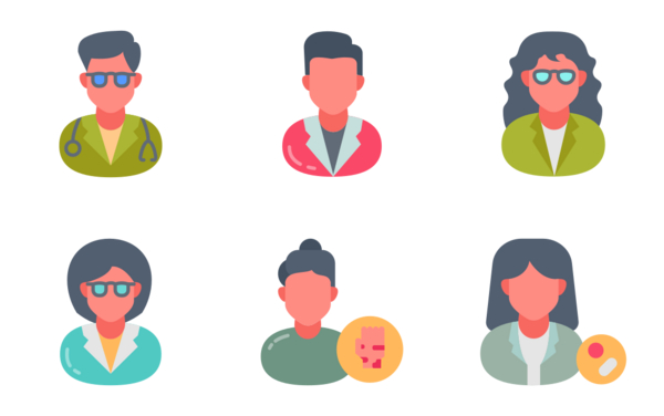 medical staff avatars