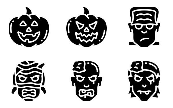 halloween  glyph