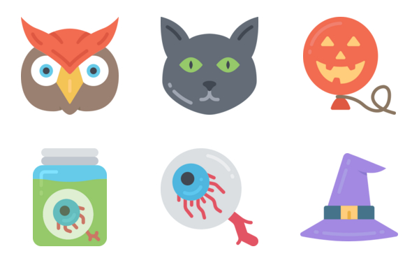 halloween  flat