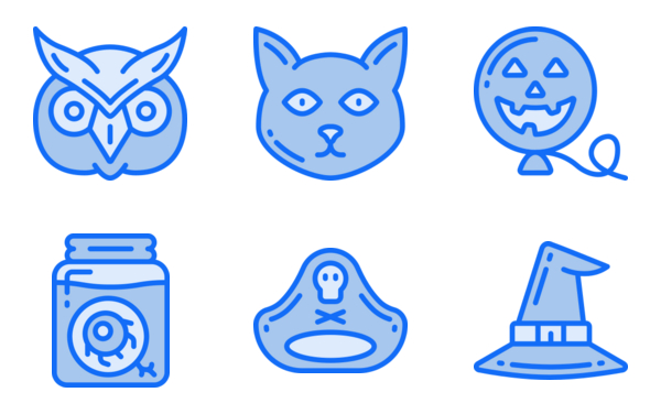 Halloween blue wire Halloween blue wire