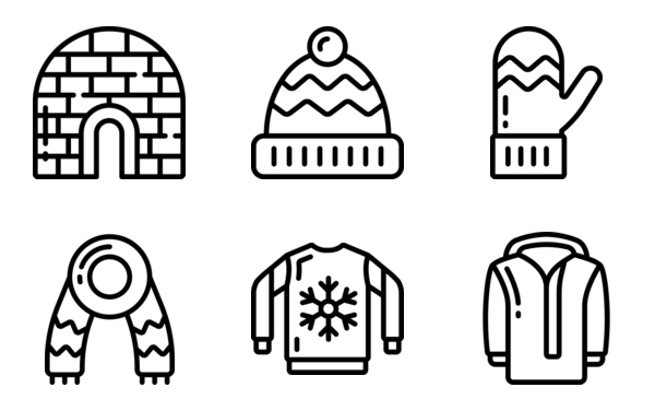 winter outline winter outline