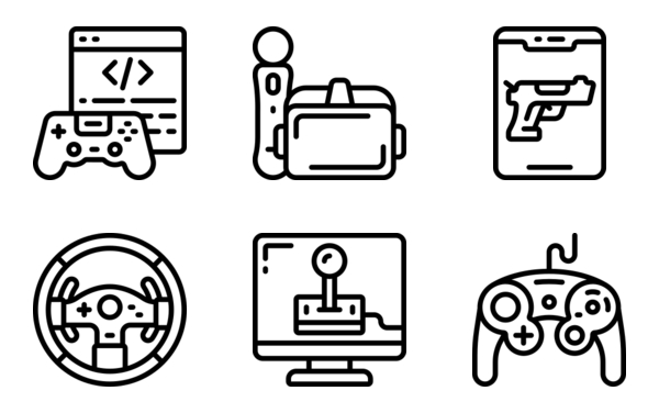 gaming  outline