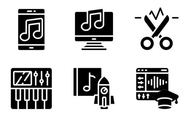 music production  glyph