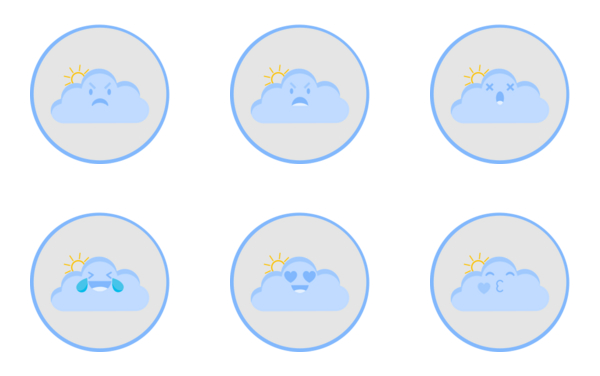 cloud icons