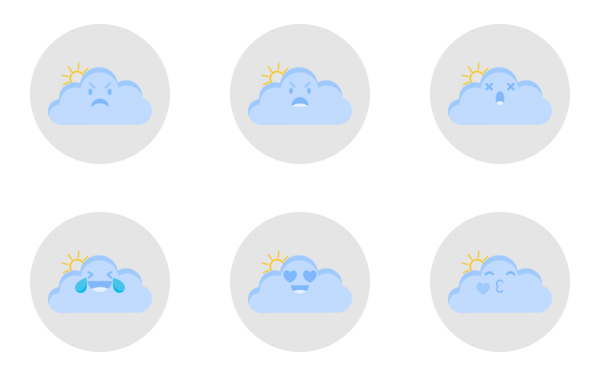 cloud icons