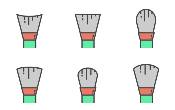 colored brushes v3