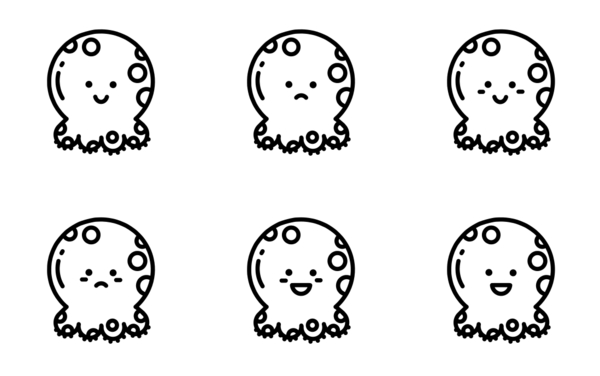 octopus emojis