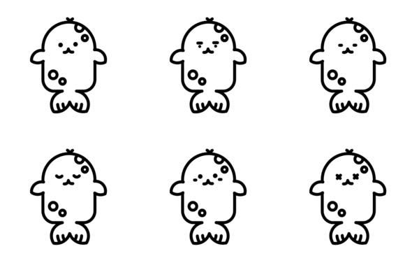 Seal emojis