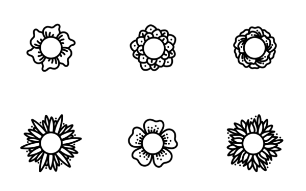 flower doodles