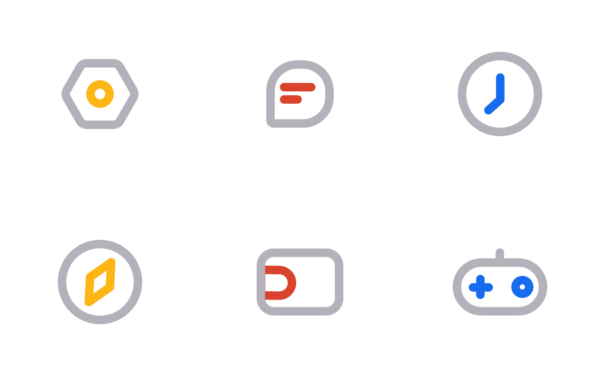 basic ui elements 6  multi color