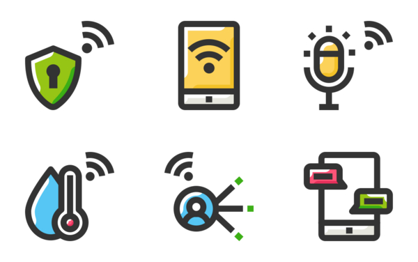 internet of things basic 1 filled outline