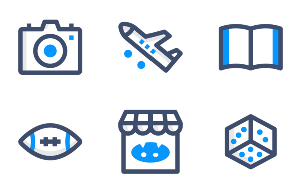 hobbies basic 1 filled outline