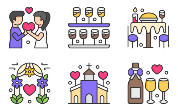 wedding 1 filled outline wedding 1 filled outline
