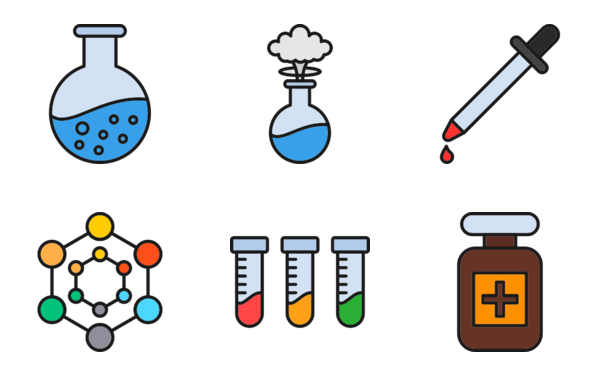 chemistry lab line filled