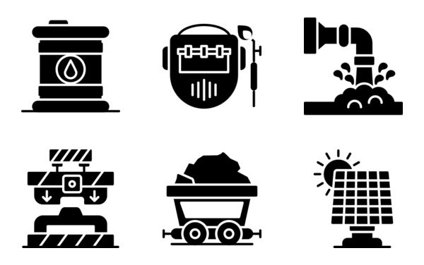 industrial process glyph