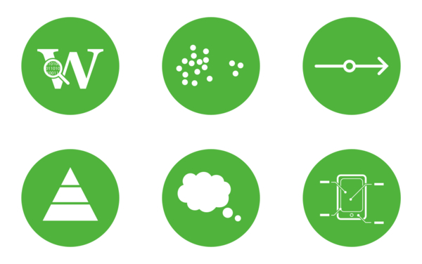 the data visualisation catalogue search icon set