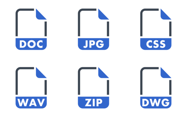 file  formats set 2