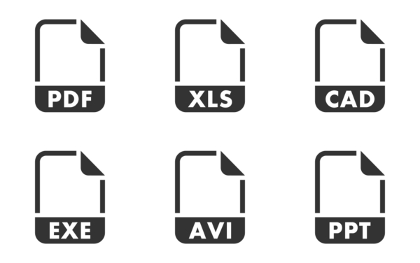 file  formats set 1