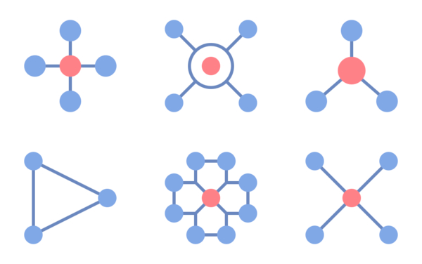 network pattern flat