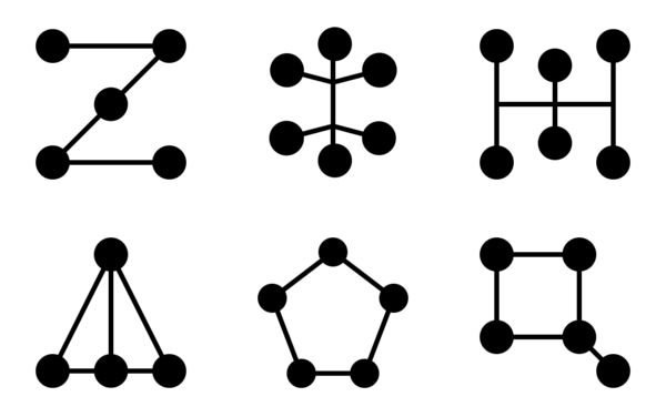 atomic structure glyph atomic structure glyph