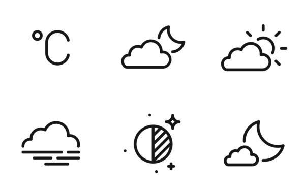 weather and meteorology simplicon set