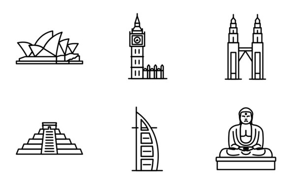 world landmarks