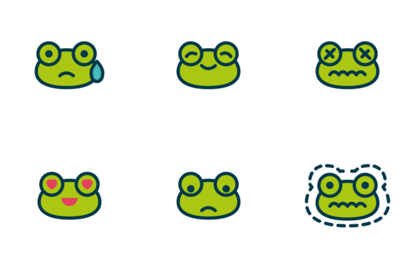 cute sticker  frog 06022023 cute sticker  frog 06022023