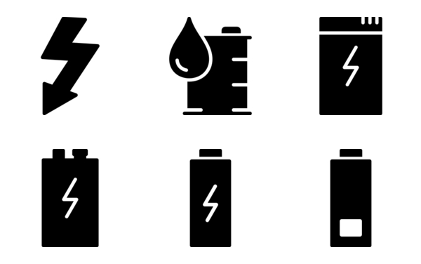 energy and industry glyph