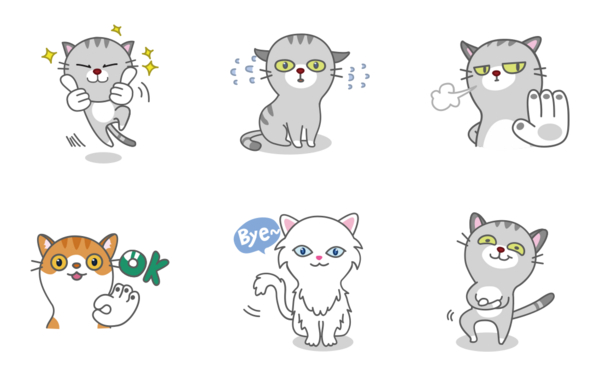 Cartoon cats Cartoon cats