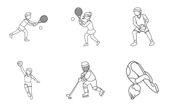 sports i outlines sports i outlines